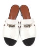 Hermès Candy Leather Slides