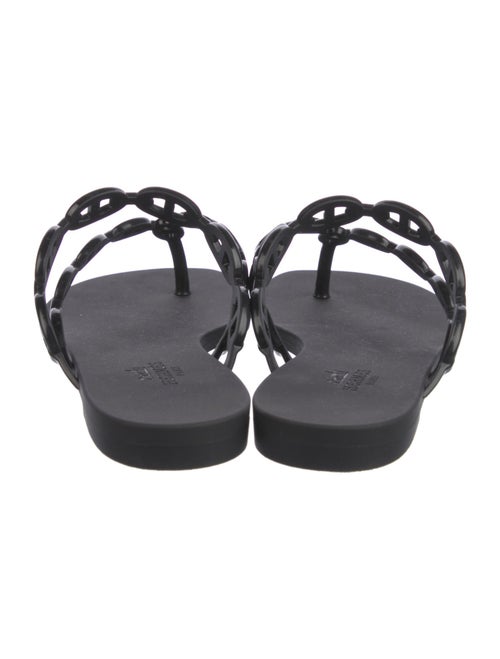 Hermès Island Chaîne d'Ancre Insignia Slides