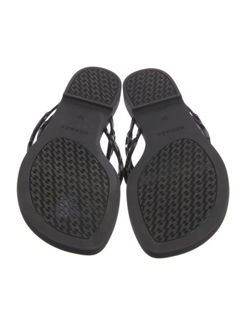 Hermès Island Chaîne d'Ancre Insignia Slides