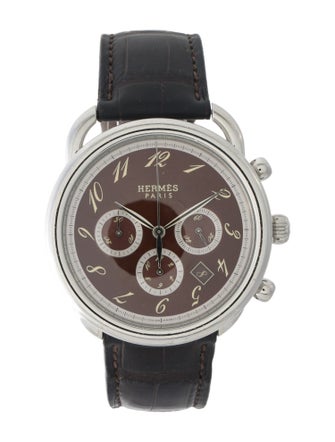 Hermès Arceau Chronograph Watch