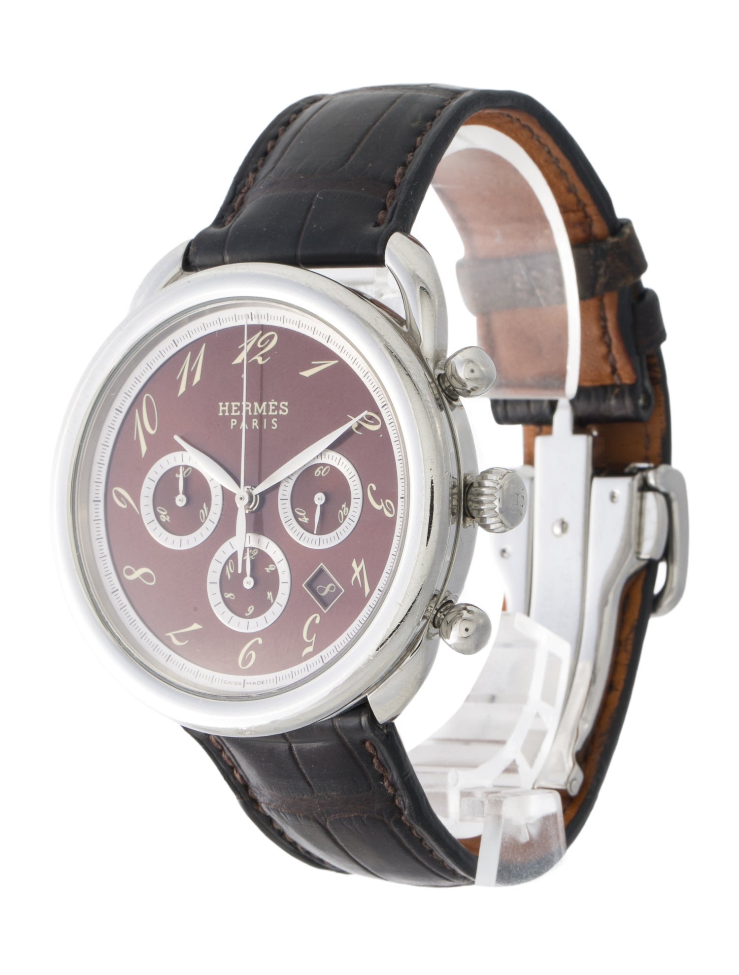 Hermès Arceau Chronograph Watch