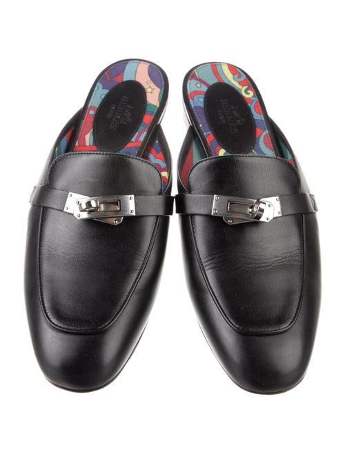 Hermès Oz Leather Mules