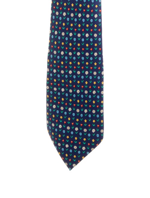 Hermès Silk Patterned Tie