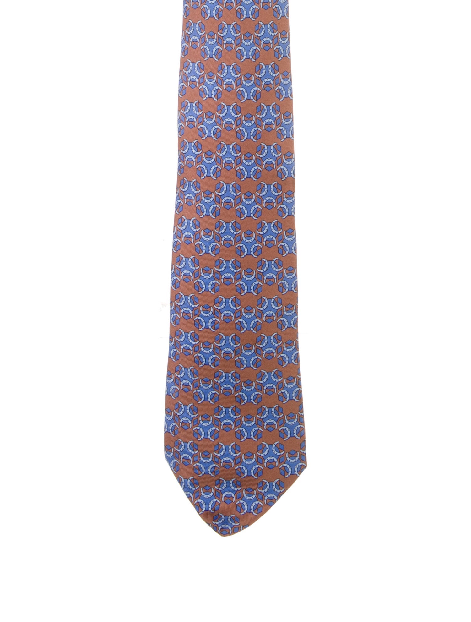 Hermès Silk Patterned Tie