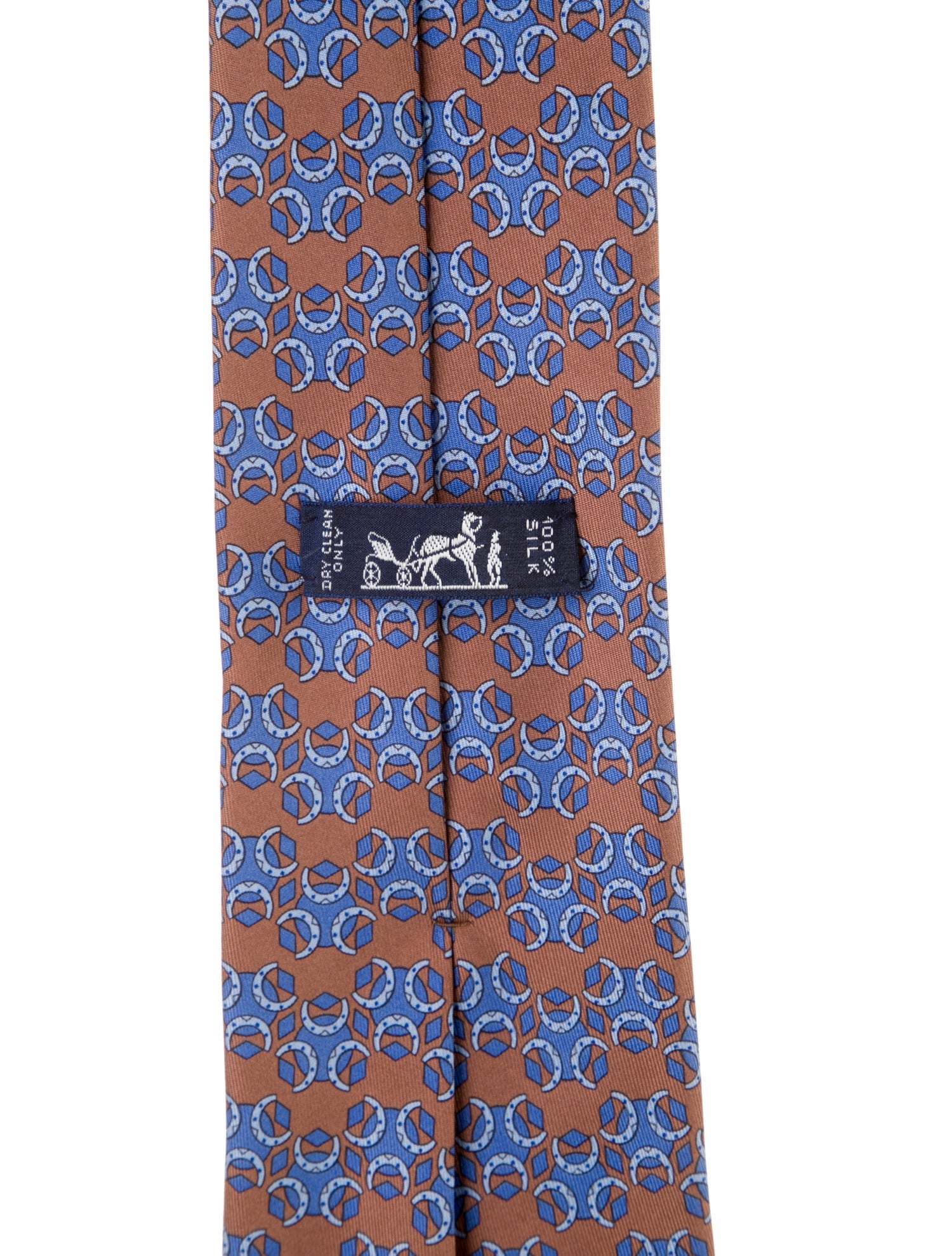 Hermès Silk Patterned Tie