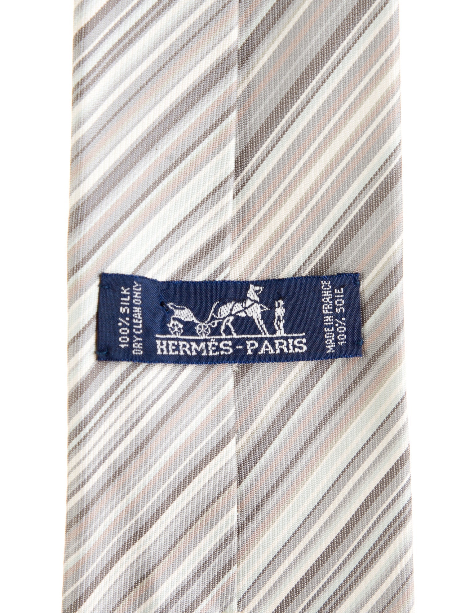 Hermès Silk Patterned Tie