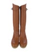 Hermès Faustine Leather Riding Boots
