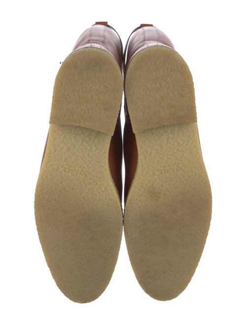 Hermès Faustine Leather Riding Boots