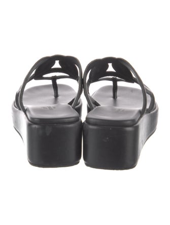 Hermès Gipsy Chain-Link Accent Flip Flops