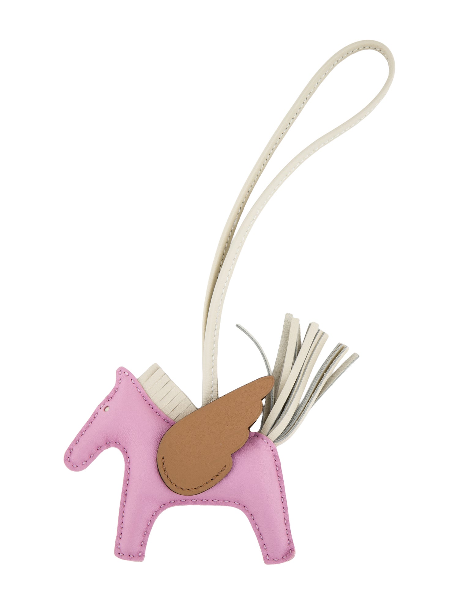 Hermès Milo Lambskin Grigri Rodeo Pegase Bag Charm TPM