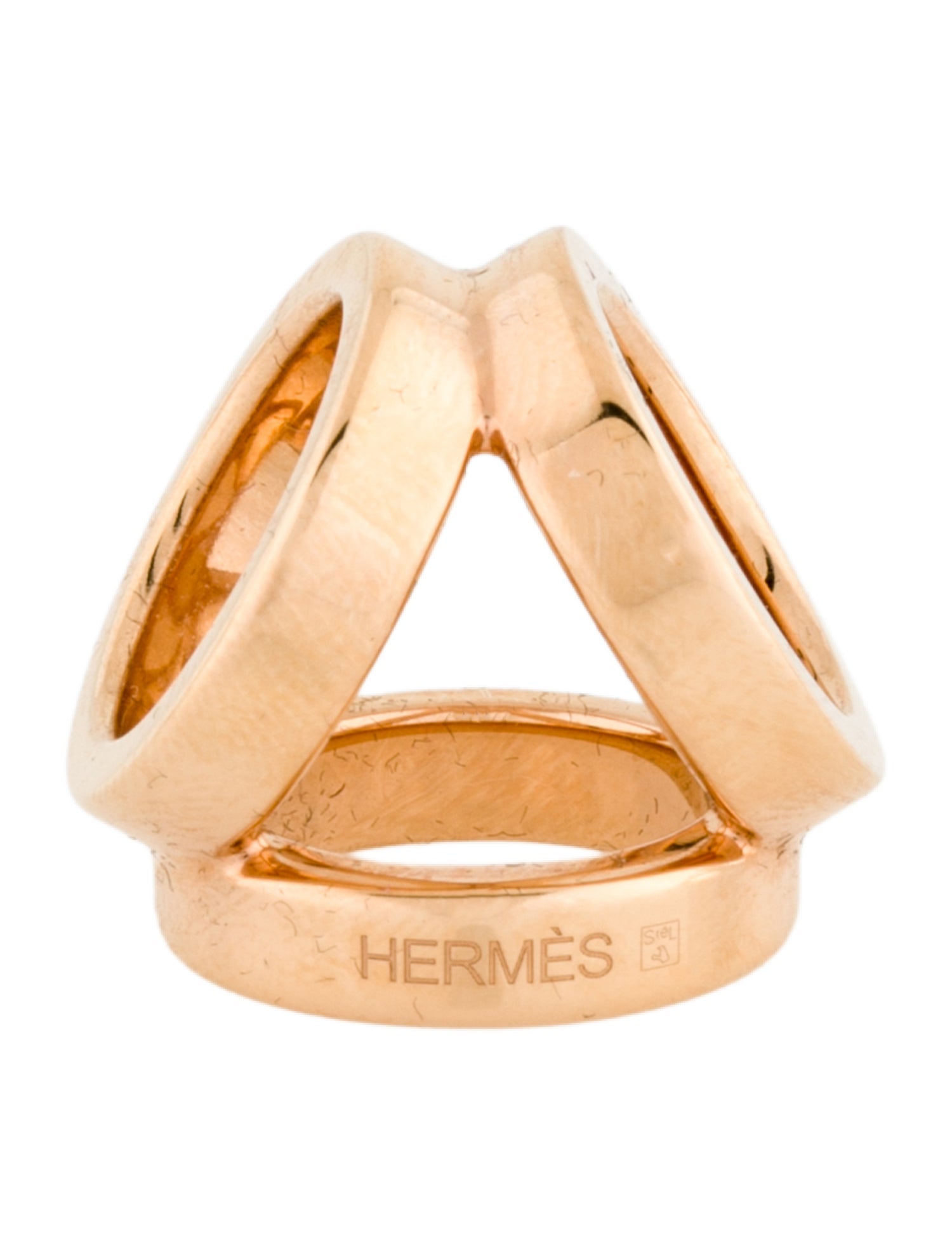 Hermès Mini Trio Twilly Scarf Ring