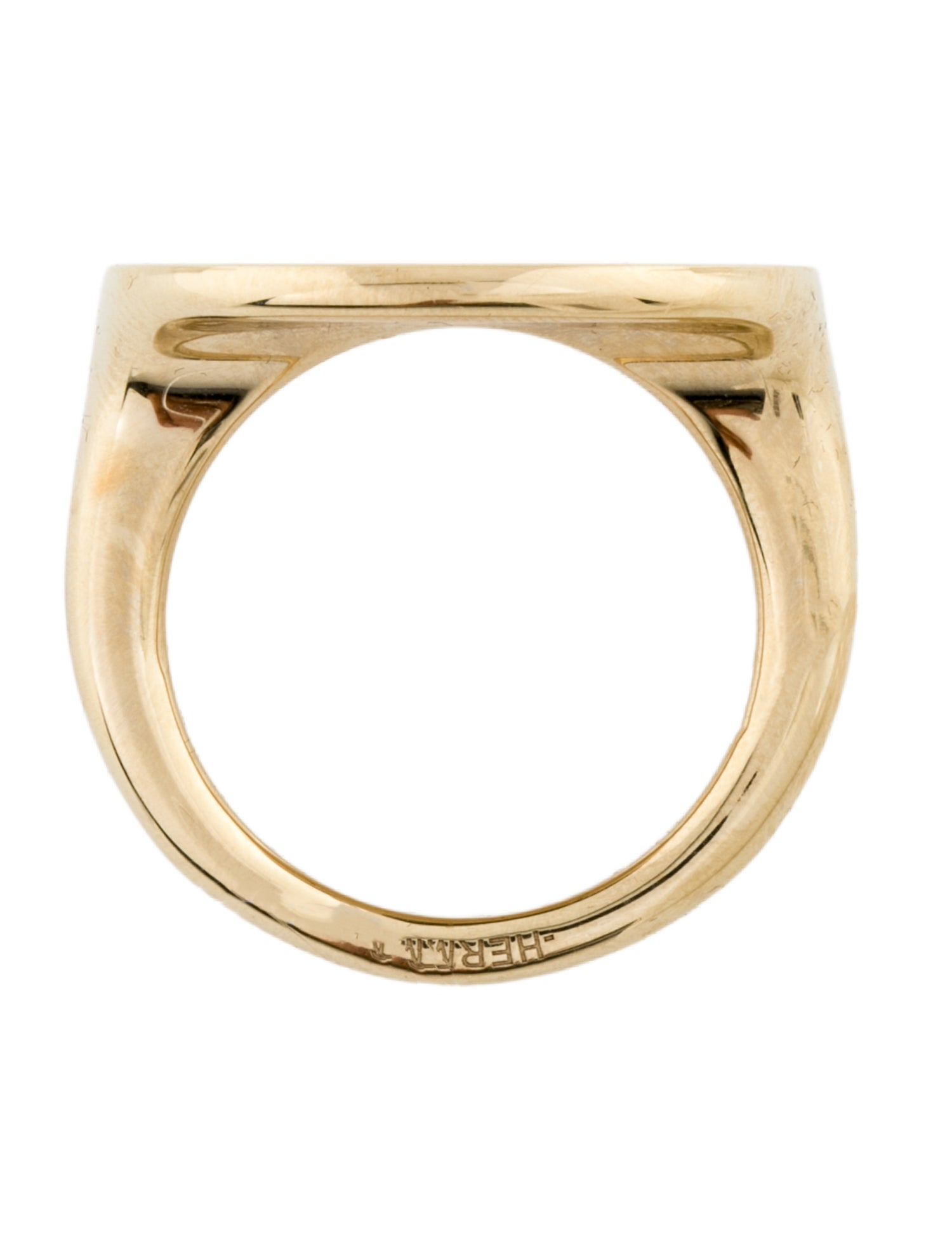 Hermès H Logo Scarf Ring