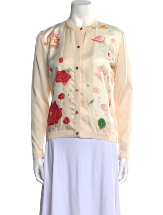 Hermès Silk Printed Sweater