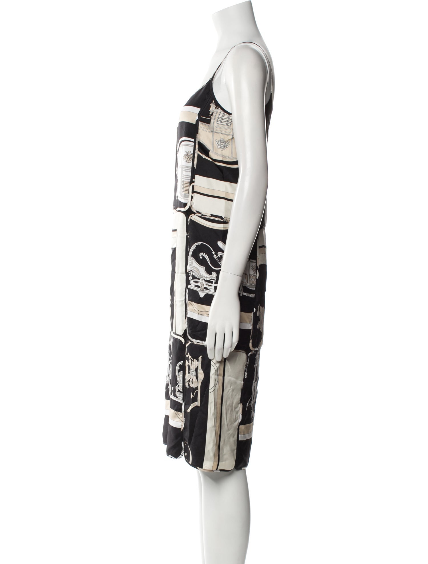 Hermès Silk Knee-Length Dress w/ Tags