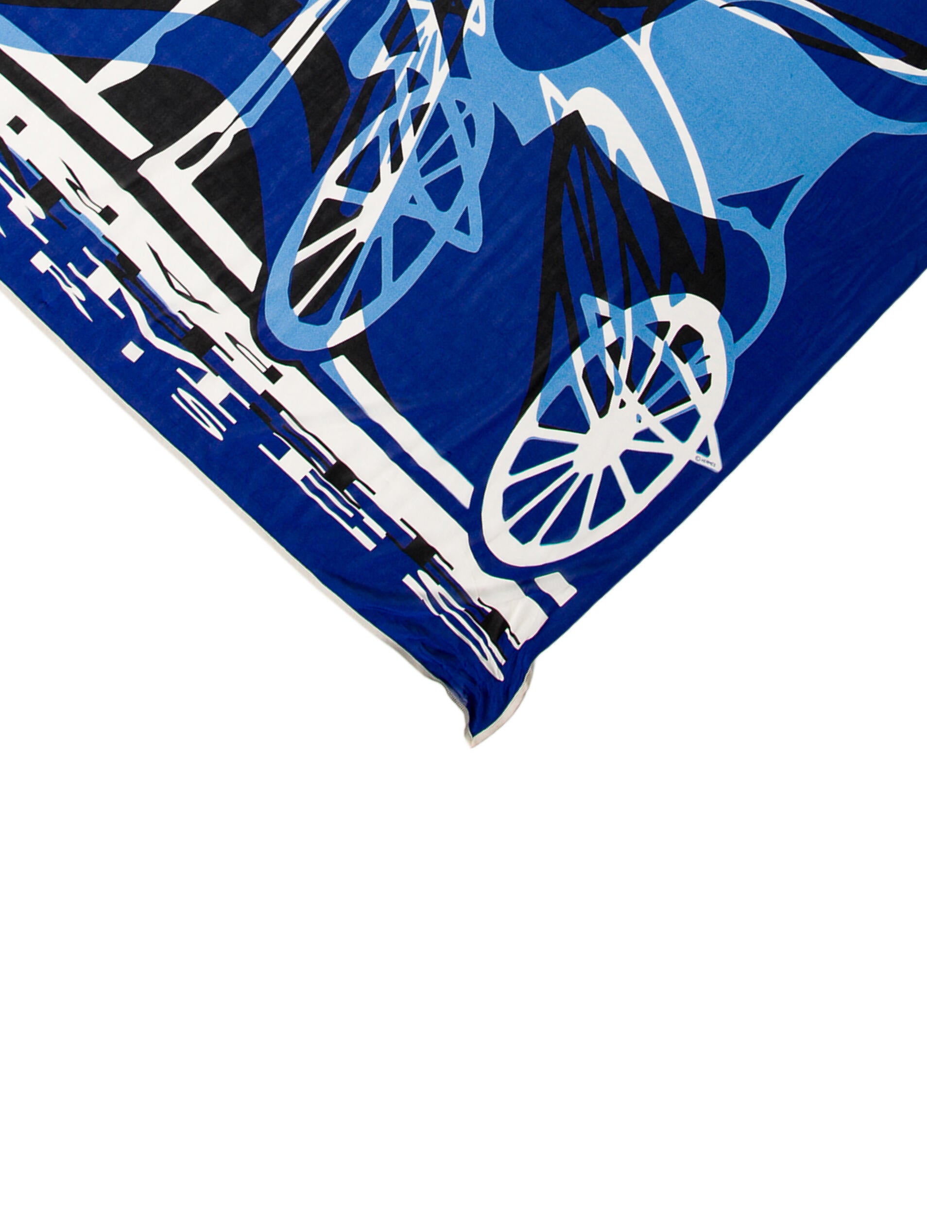 Hermès Calèche Élastique Silk Scarf