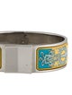 Hermès Enamel Loquet Hinge Bracelet