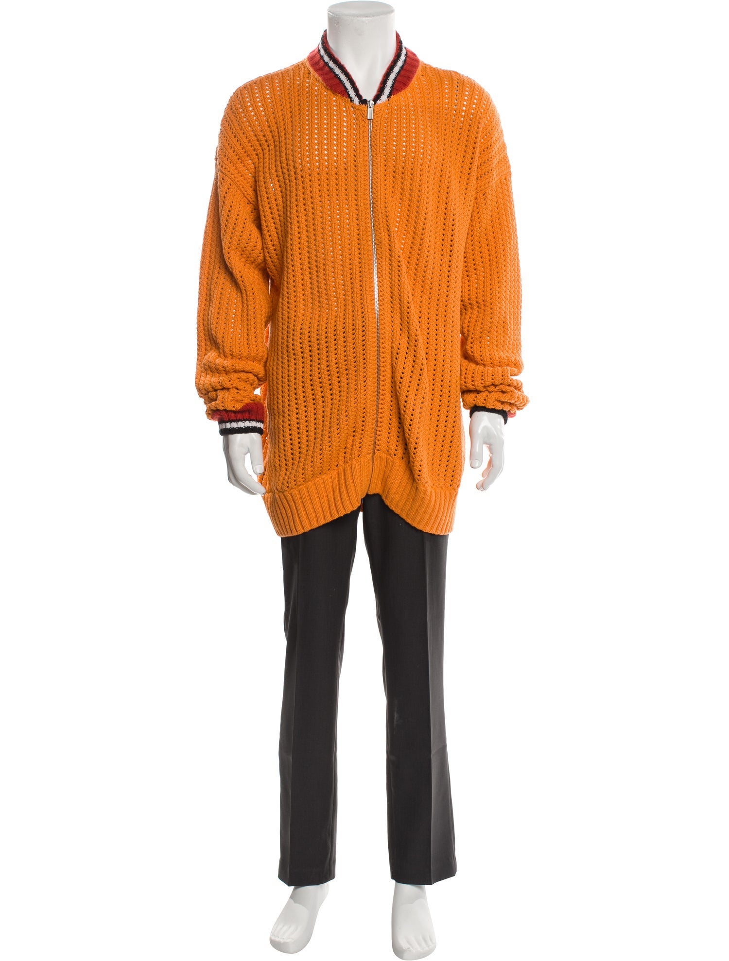 Hermès Patterned Overcoat