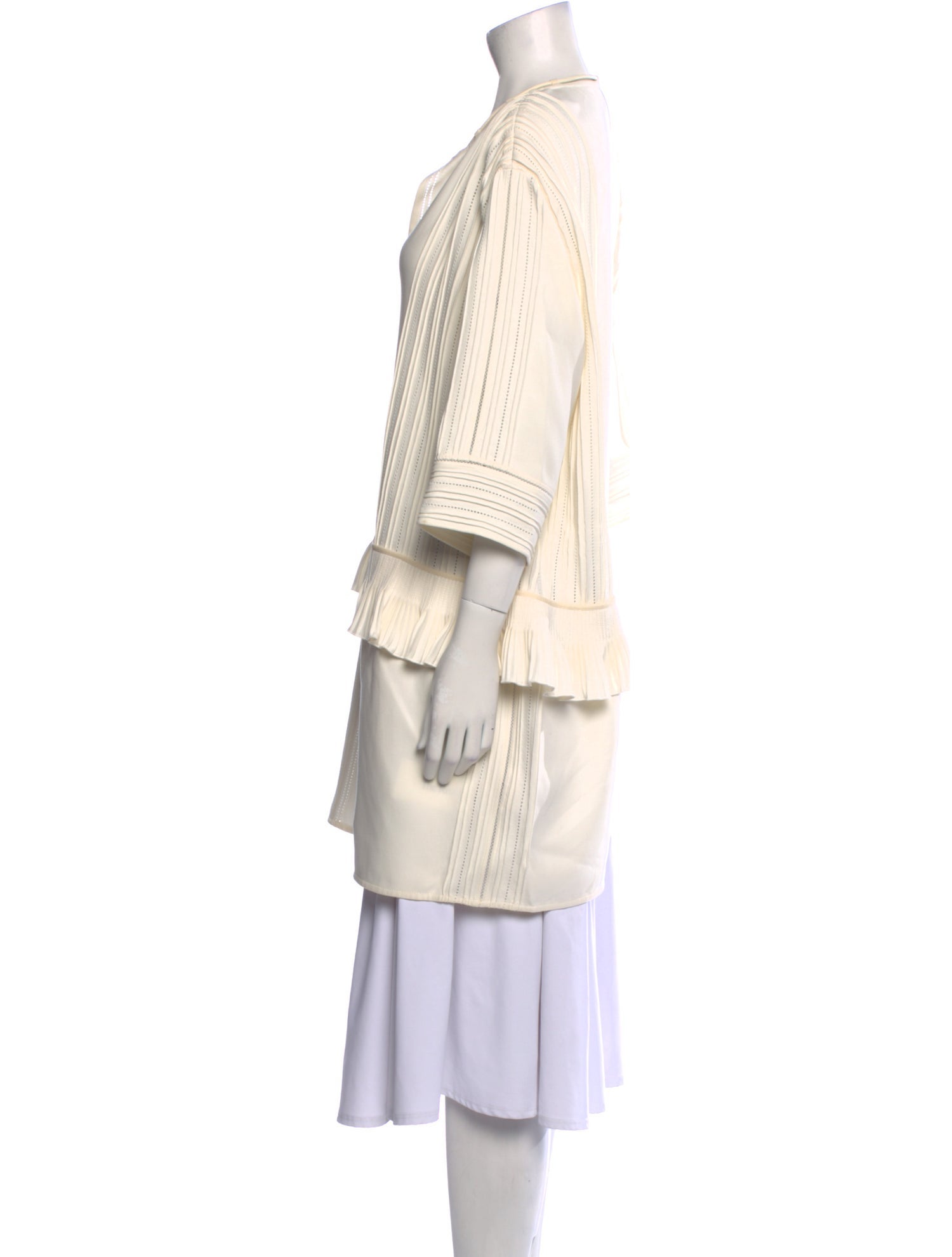 Hermès Silk V-Neck Tunic