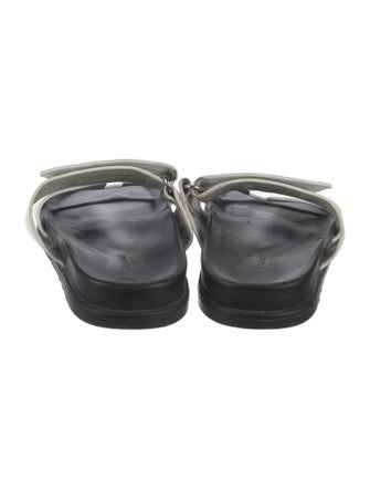 Hermès Chypre Leather Slides