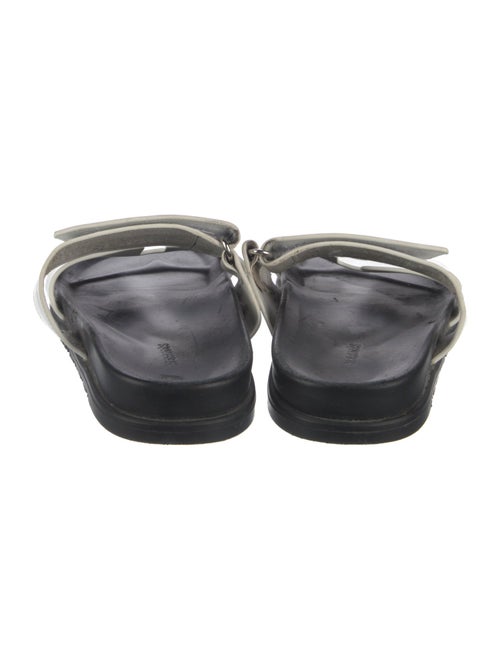 Hermès Chypre Leather Slides