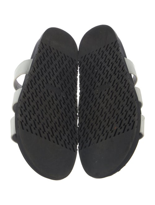 Hermès Chypre Leather Slides