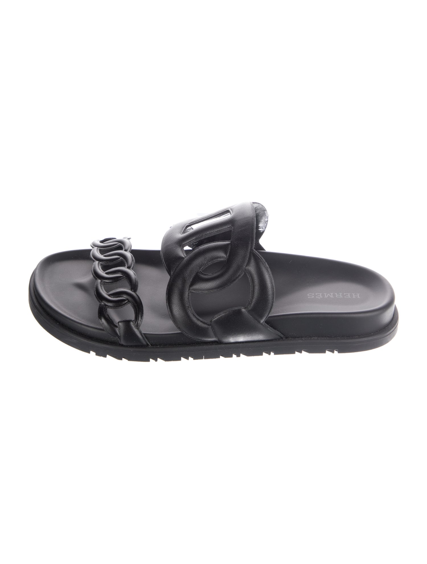Hermès Extra Chaîne d'Ancre Insignia Slides