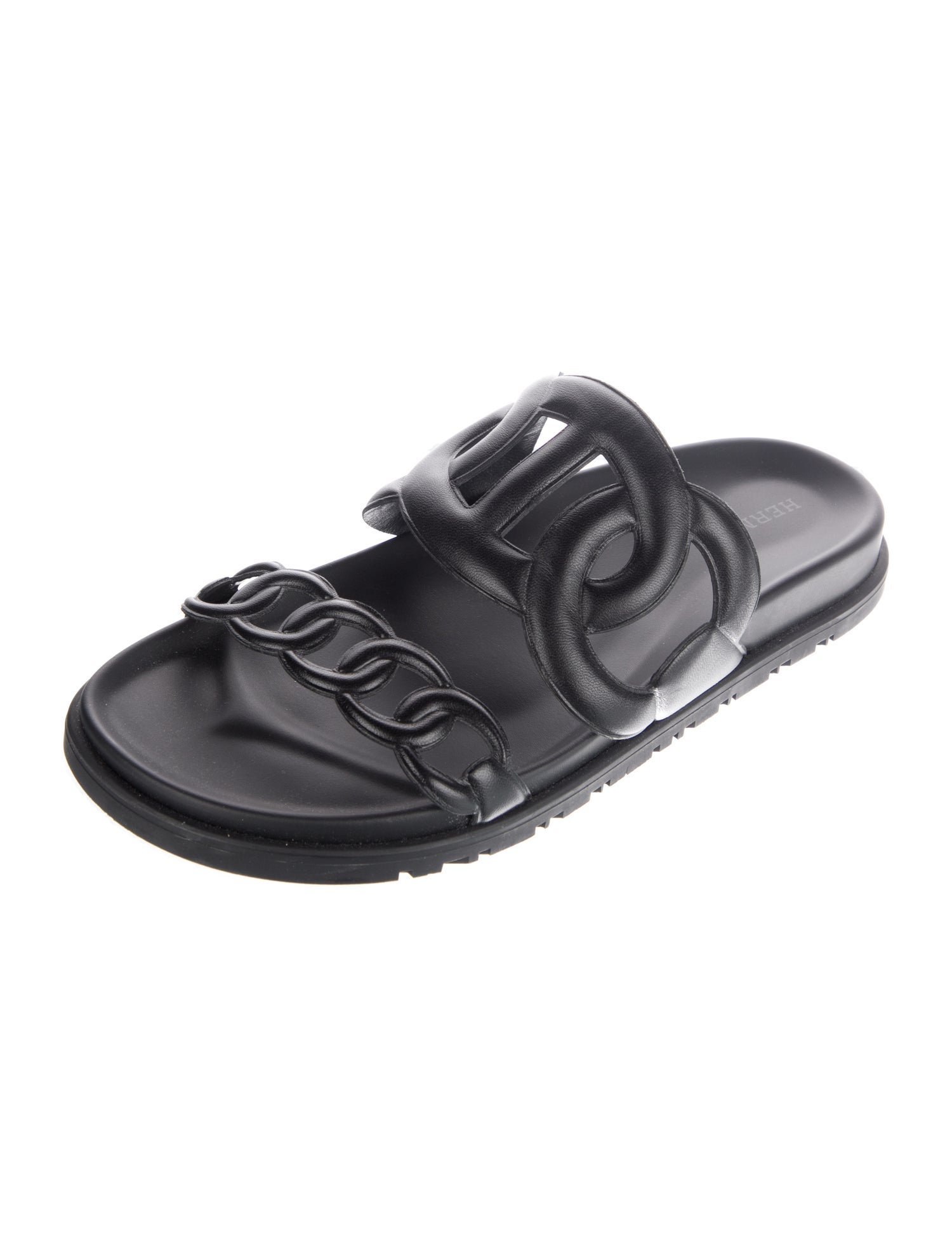 Hermès Extra Chaîne d'Ancre Insignia Slides
