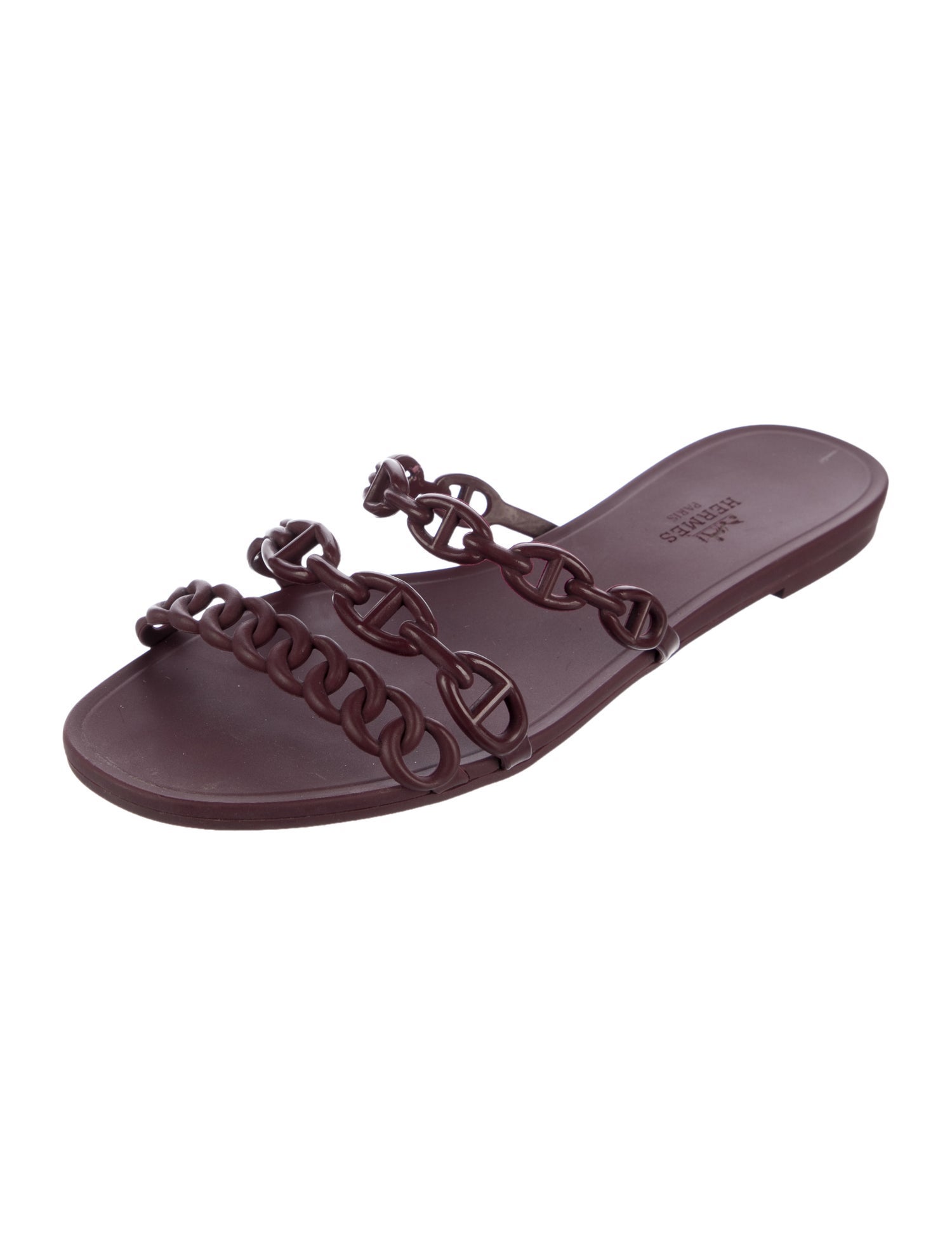 Hermès Rivage Chaîne d'Ancre Insignia Slides