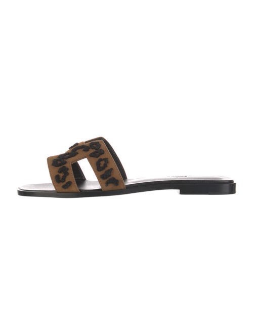 Hermès 2024 Oran leopard Slides