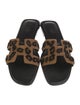 Hermès 2024 Oran leopard Slides