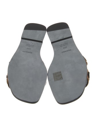 Hermès 2024 Oran leopard Slides