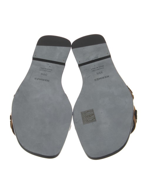 Hermès 2024 Oran leopard Slides