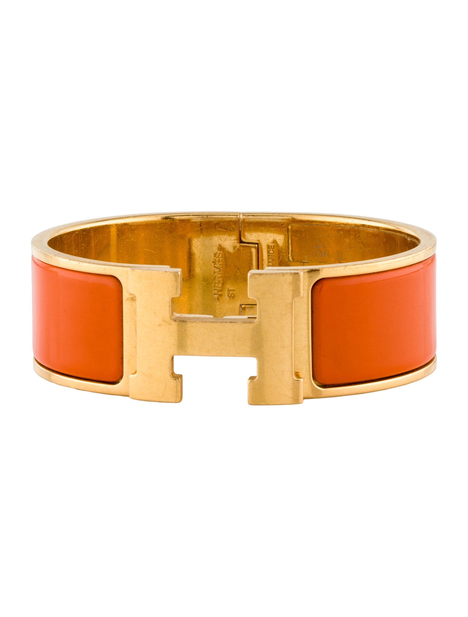 Hermès Enamel Clic Clac H Bracelet