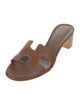 Hermès Oasis Leather Slides