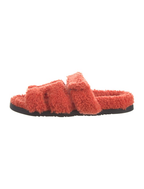 Hermès Shearling Chypre Fur Slides