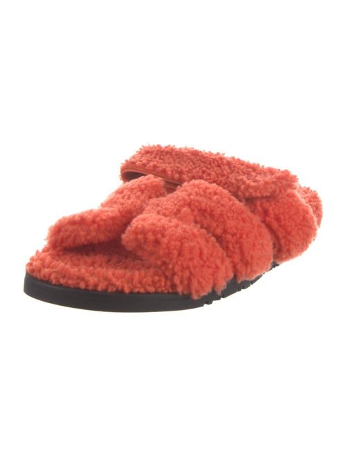 Hermès Shearling Chypre Fur Slides