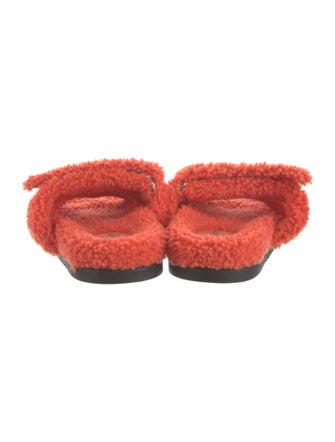 Hermès Shearling Chypre Fur Slides