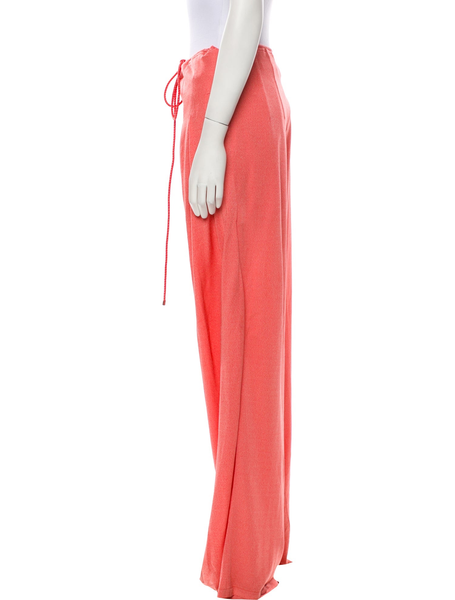 Hermès Silk Wide Leg Pants