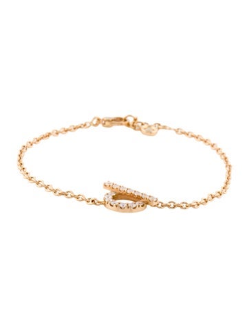 Hermès Station 18K Diamond Finesse Bracelet SH