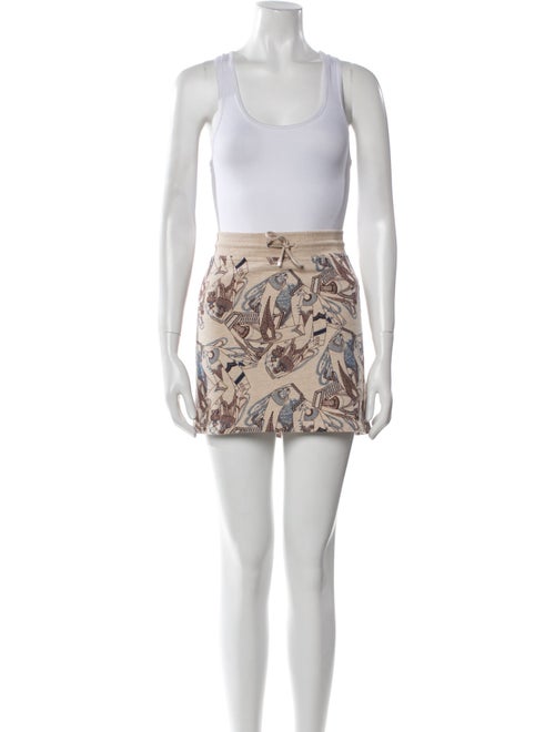 Hermès Printed Crew Neck Tunic