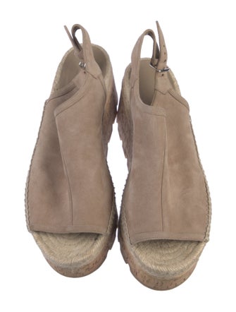 Hermès Envie 30 Suede Espadrilles