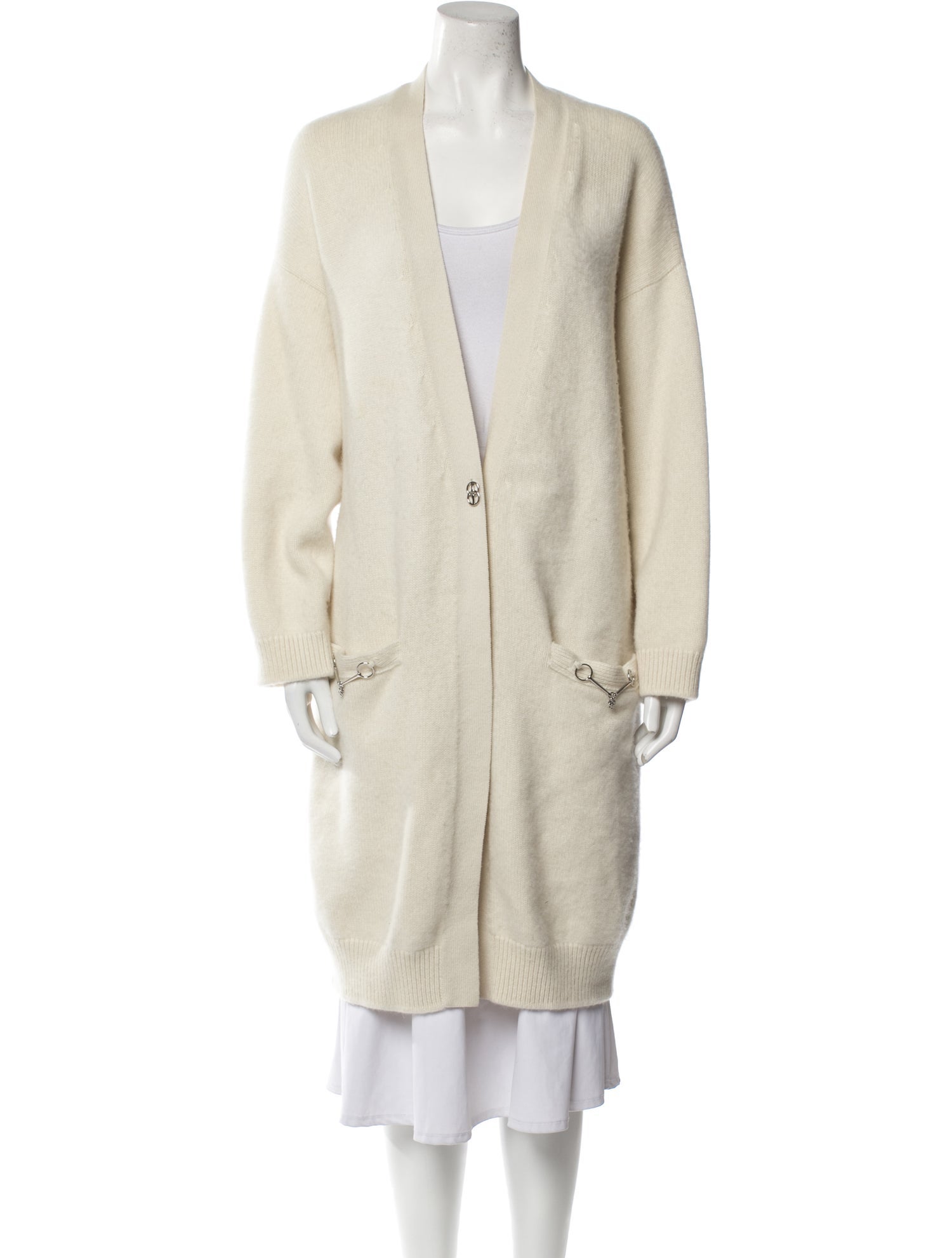 Hermès Cashmere V-Neck Sweater