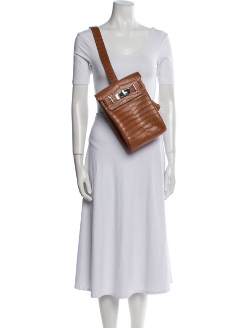 Hermès 2025 Matte Alligator HAC A Dos Backpack