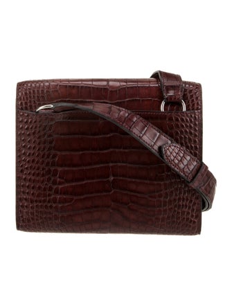 Hermès Matte Alligator Sac A Depeches 21