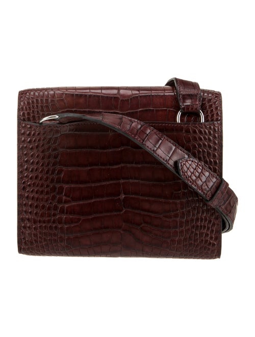 Hermès Matte Alligator Sac A Depeches 21