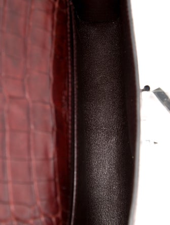 Hermès Matte Alligator Sac A Depeches 21