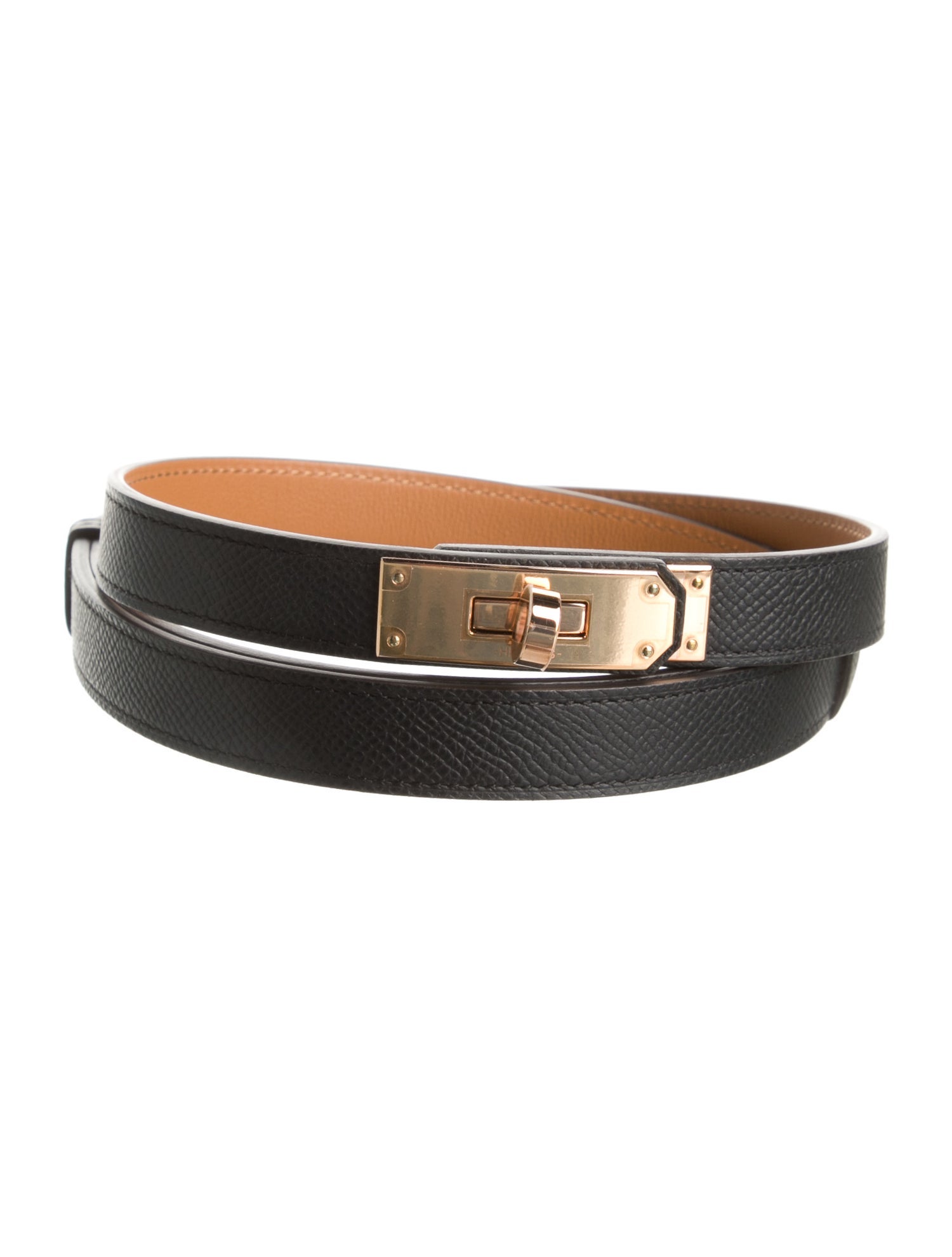 Hermès 2023 Epsom Leather Kelly Belt