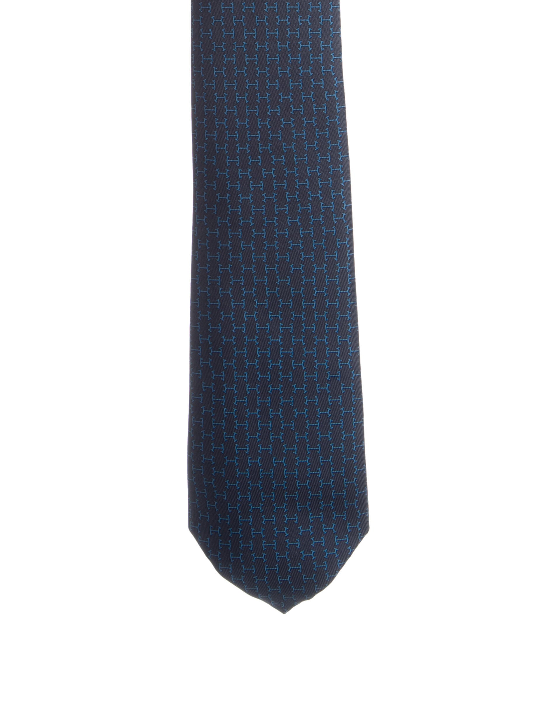 Hermès Silk pattern tie w/ Tags