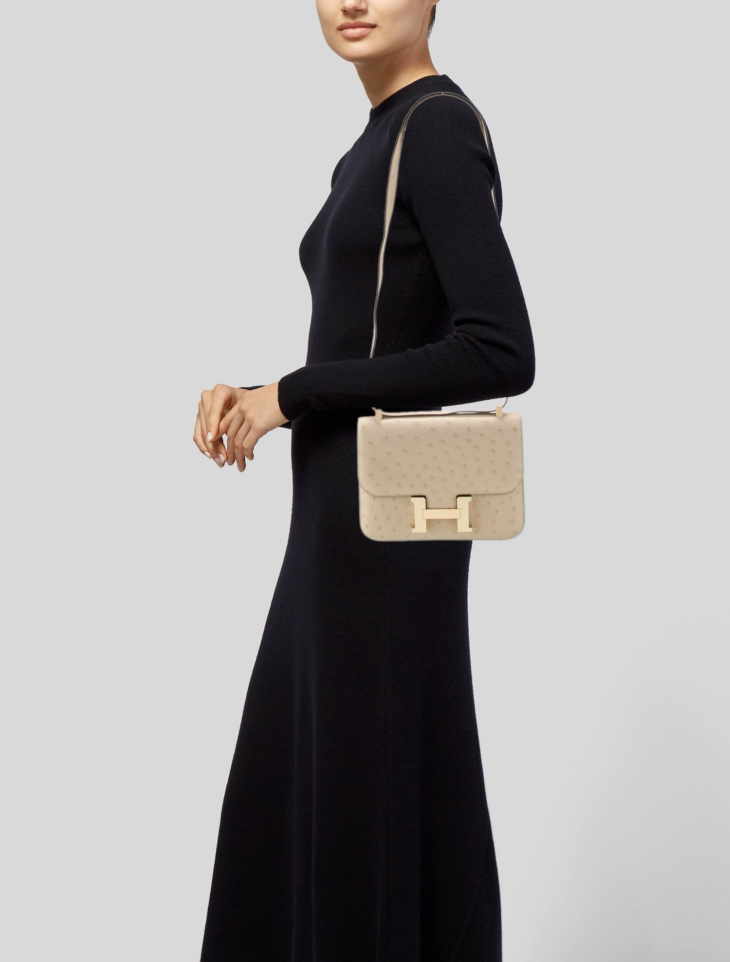 Hermès 2023 Ostrich Constance 24