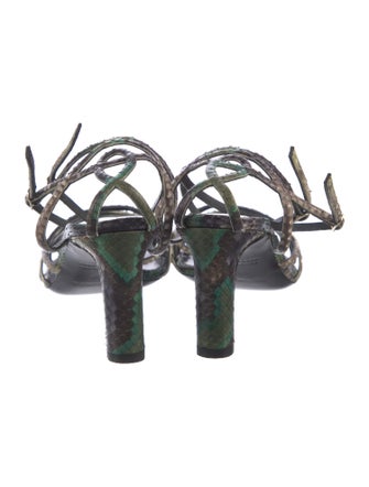 Hermès Python Sandals